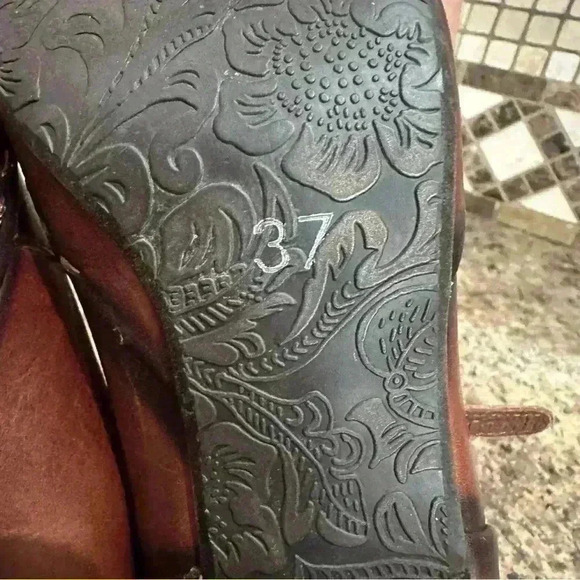 Pikolinos Women’s Size 37 Cuba T-Strap Mary Jane Pumps Heels Brown Leather - Picture 8 of 9